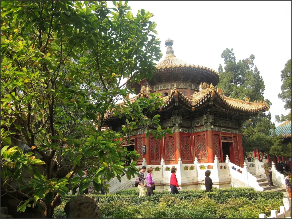 十月的北京故宫建筑与庭院
